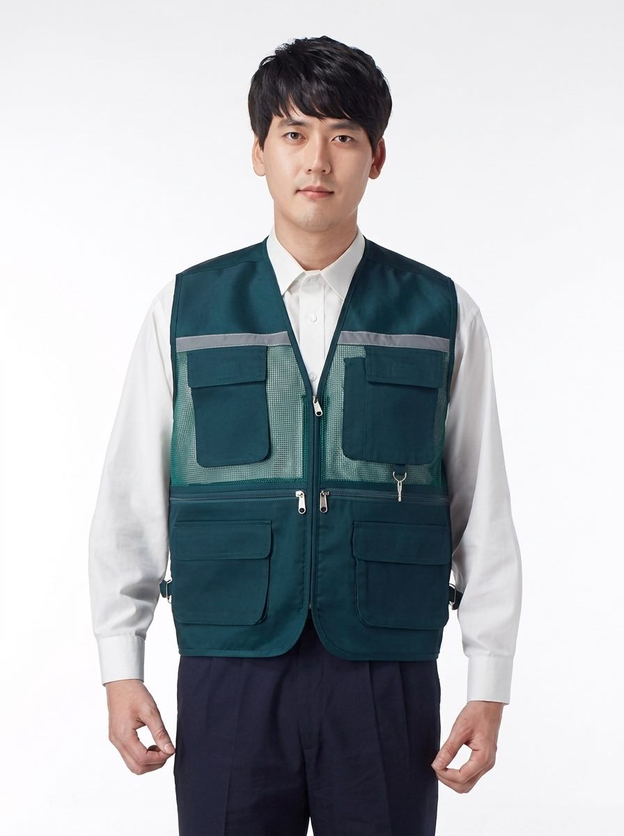야광띠 작업조끼 썸네일 4