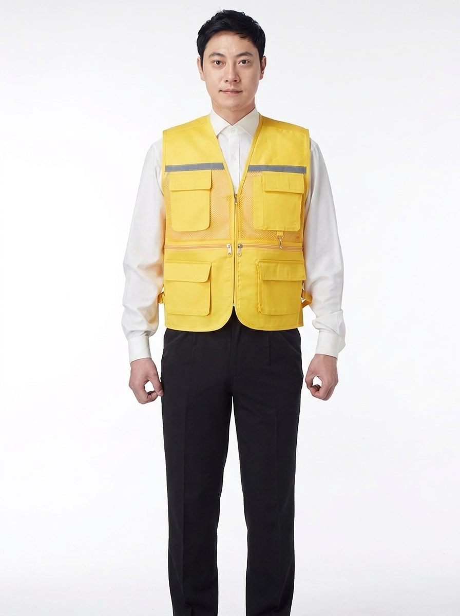야광띠 작업조끼 썸네일 5
