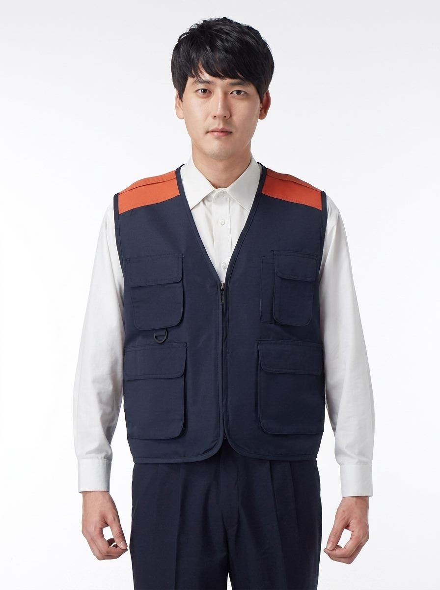 타스란 작업조끼 썸네일 3