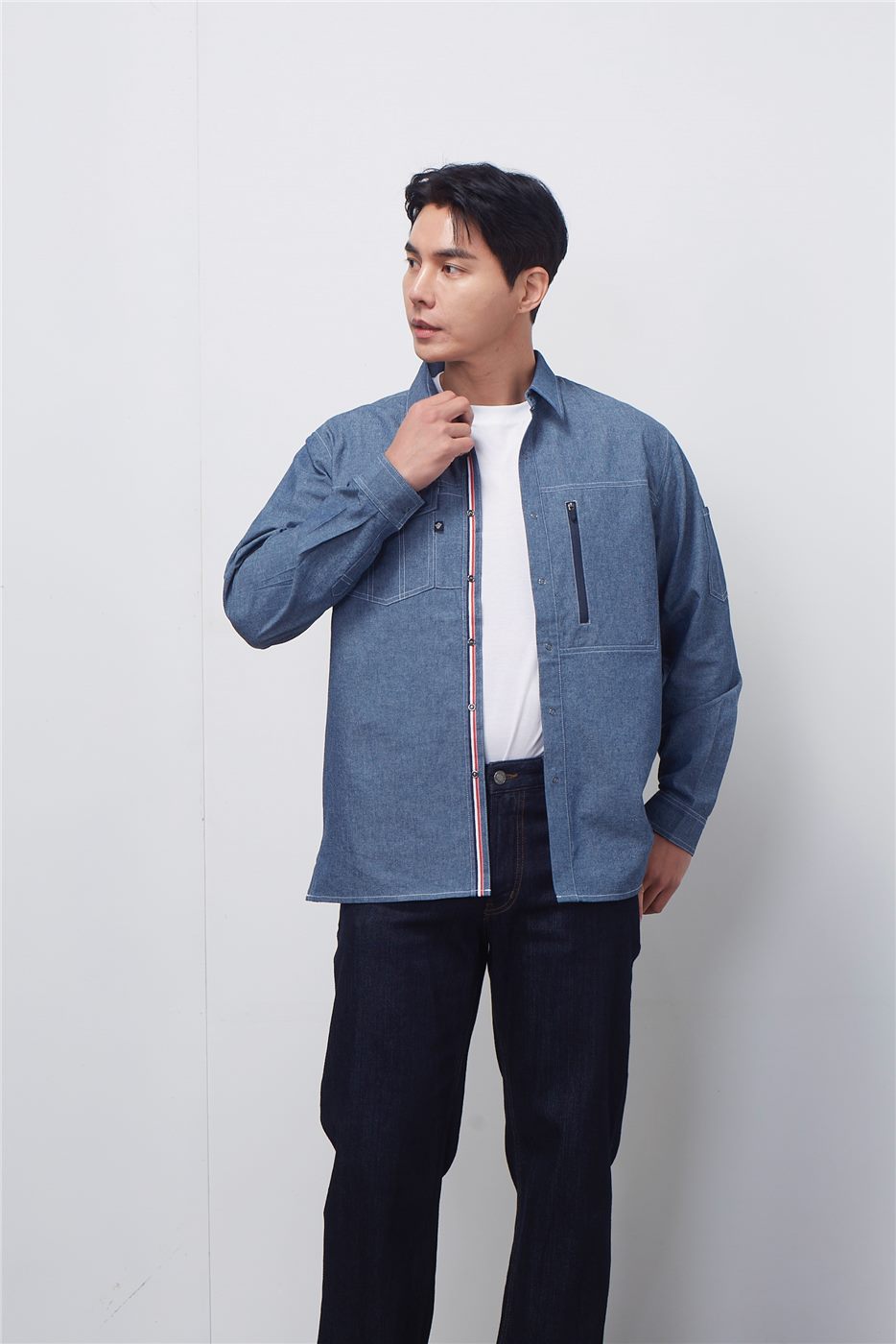 KSK2623(데님헤지 셔츠) 썸네일 5
